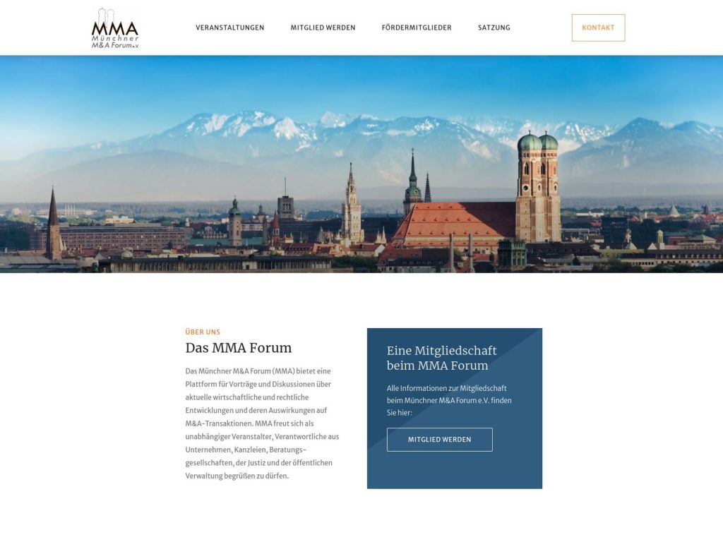 29. Münchner M&A Forum - MMA Forum image