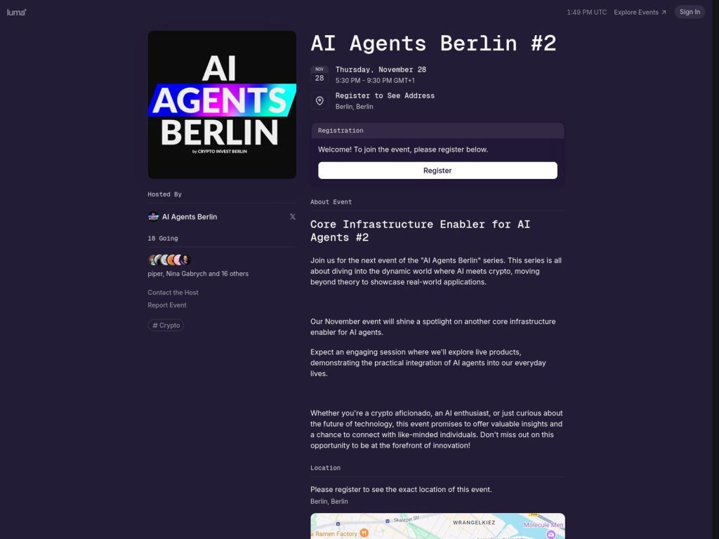 AI Agents Berlin #2 screenshot
