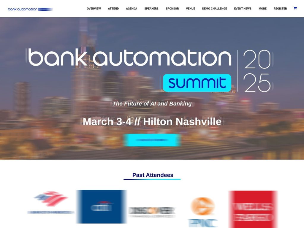 Bank Automation Summit 2025 image