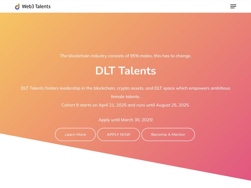 DLT Talents – Cohort 9 - Event screenshot