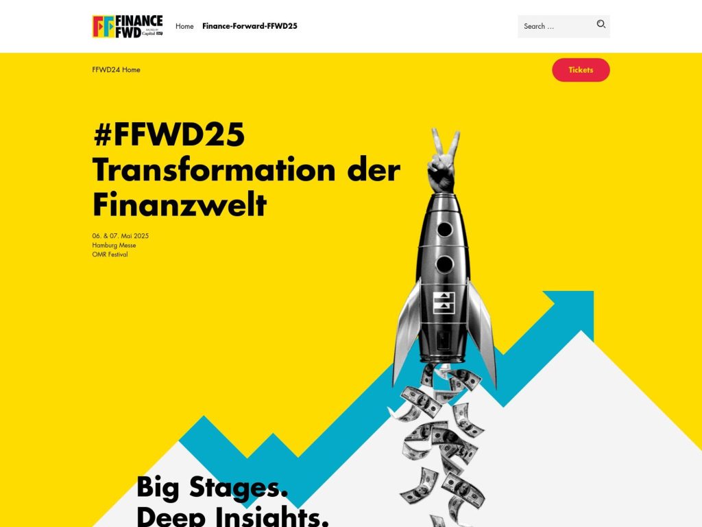 FFWD25 - Finance Forward Konferenz - Event screenshot