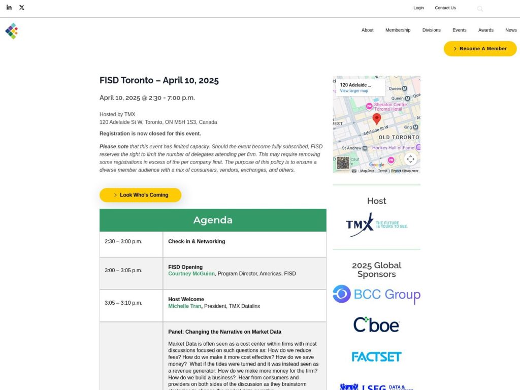 FISD Toronto screenshot