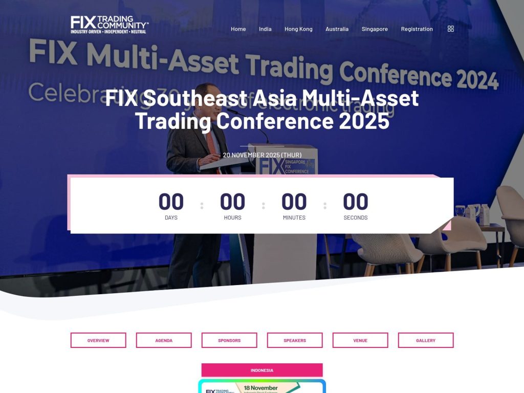 FIX Multi-Asset Trading Conference 2024 screenshot