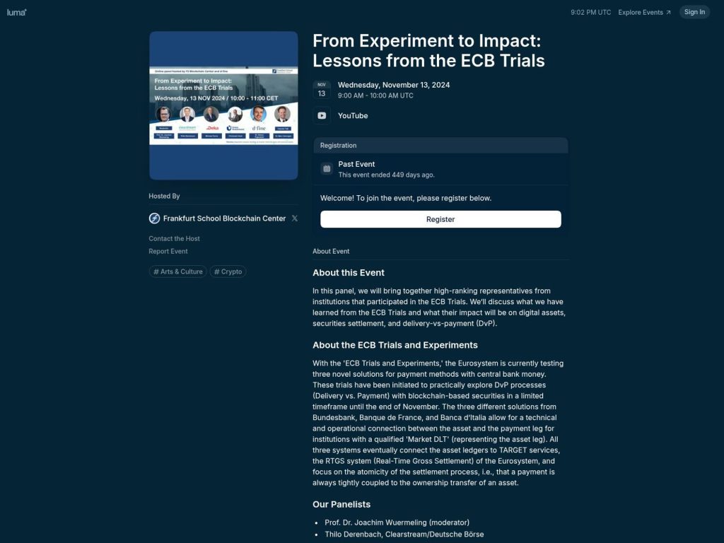 From Experiment to Impact: Lessons from the ECB Trials screenshot
