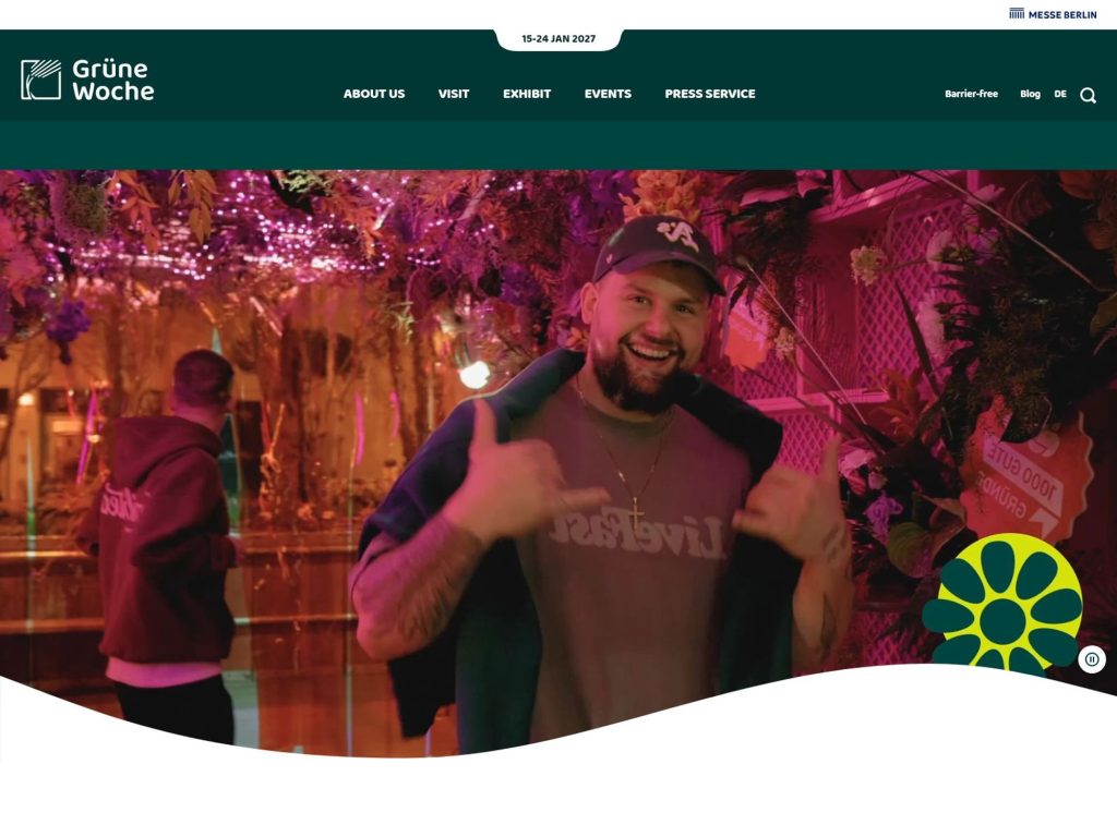 Grüne Woche 2025 screenshot