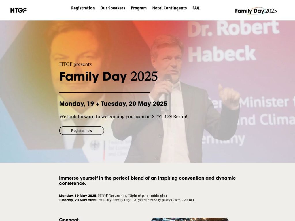 Hightech-Gründerfonds Family Day 2025 (HTGF Family Day 2025) screenshot