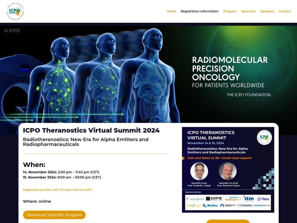 ICPO Theranostics Summit 2024 image