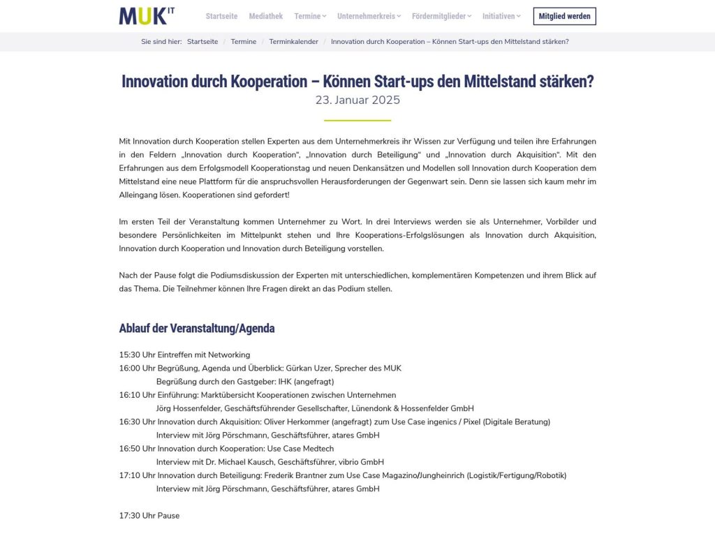 Innovation durch Kooperation – Können Start-ups den Mittelstand stärken? image