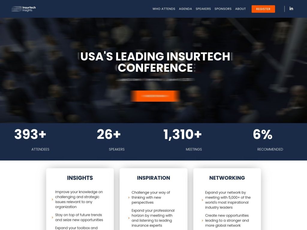 InsurTech Insights USA - Event screenshot