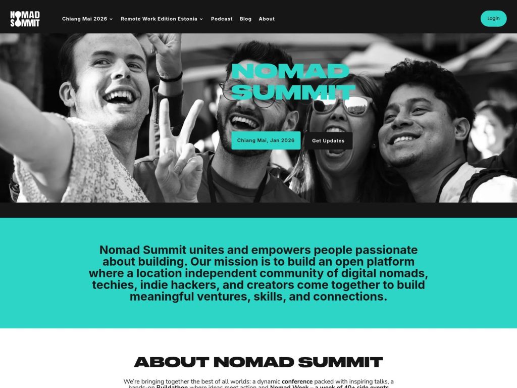 Nomad Summit Conference screenshot
