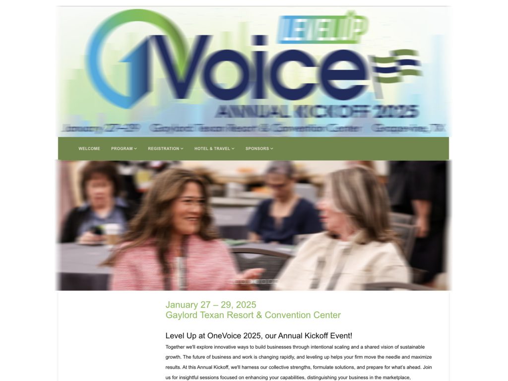 OneVoice 2025 – Financial Services Institute image