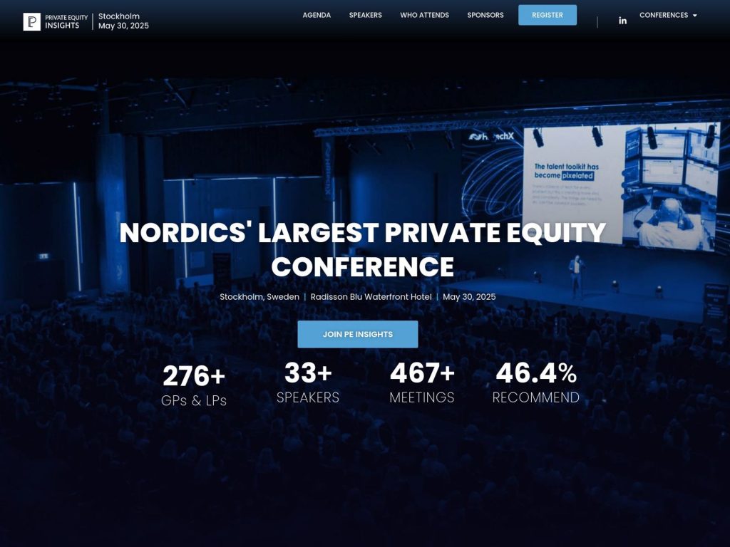 Private Equities Insights - Nordics screenshot