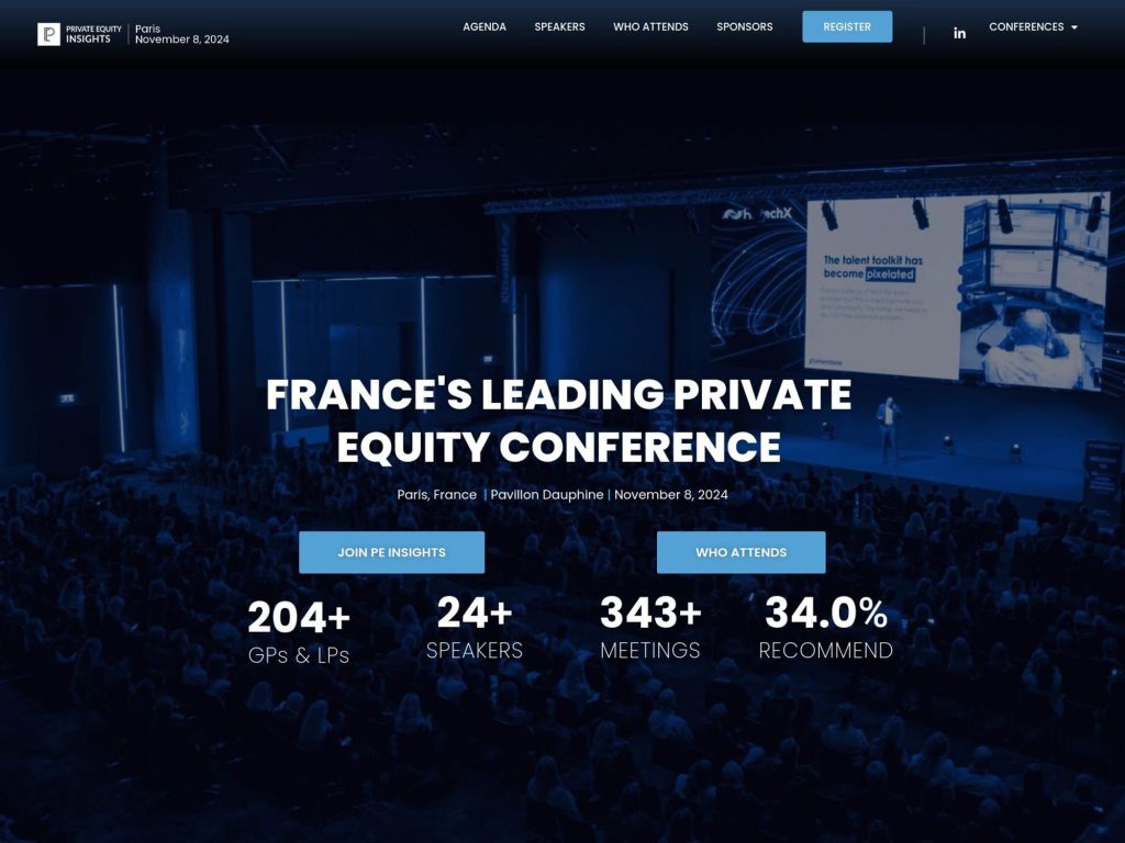 Private Equities Insights - Paris - Event screenshot