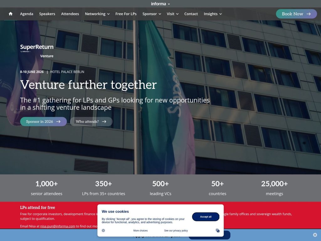 SuperVenture 2025 screenshot