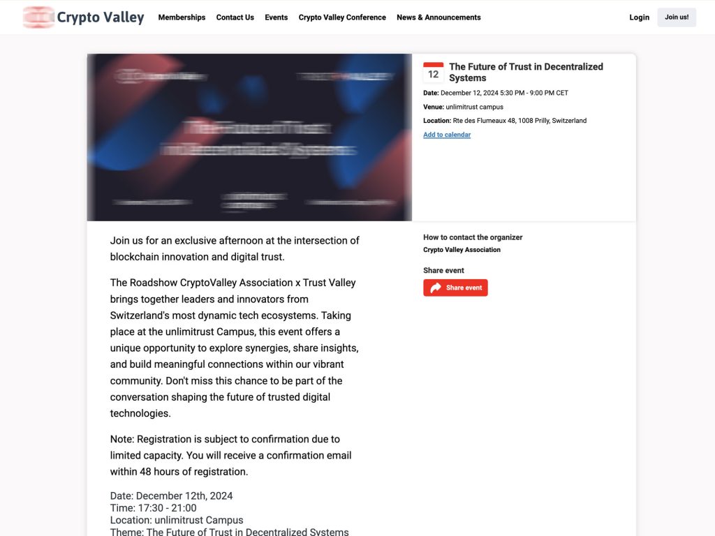 The Future of Trust in Decentralized Systems image