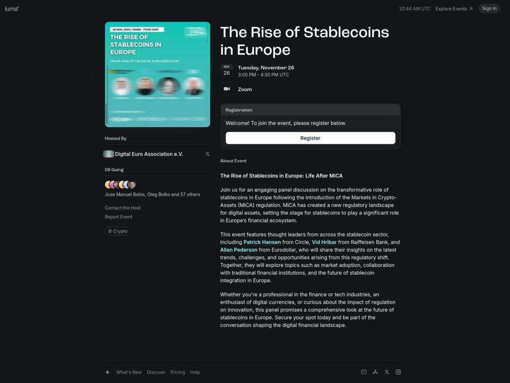 The Rise of Stablecoins in Europe image