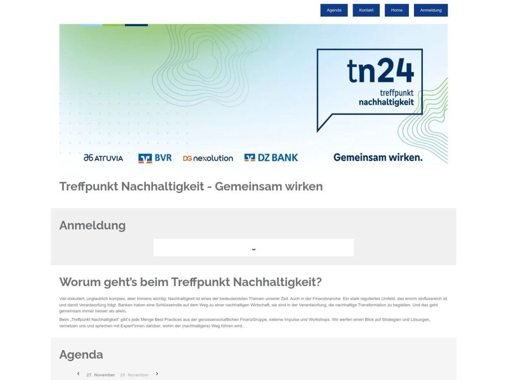 tn24 - Treffpunkt Nachhaltigkeit 2024 image