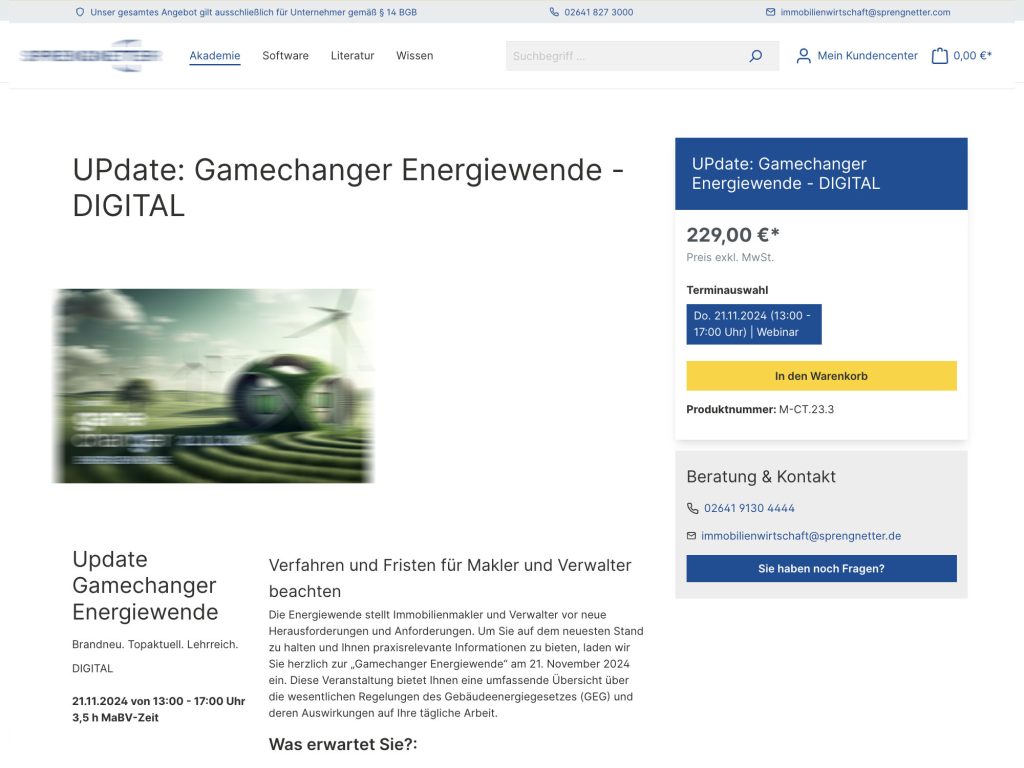 Update Gamechanger Energiewende image