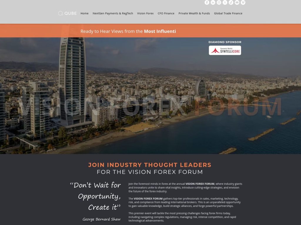 Vision Forex Forum screenshot