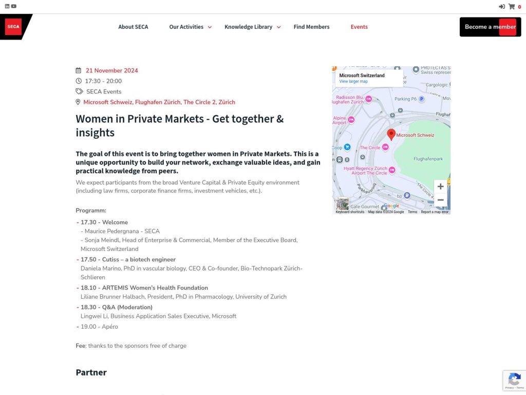 Women in Private Markets - Get together & insights image