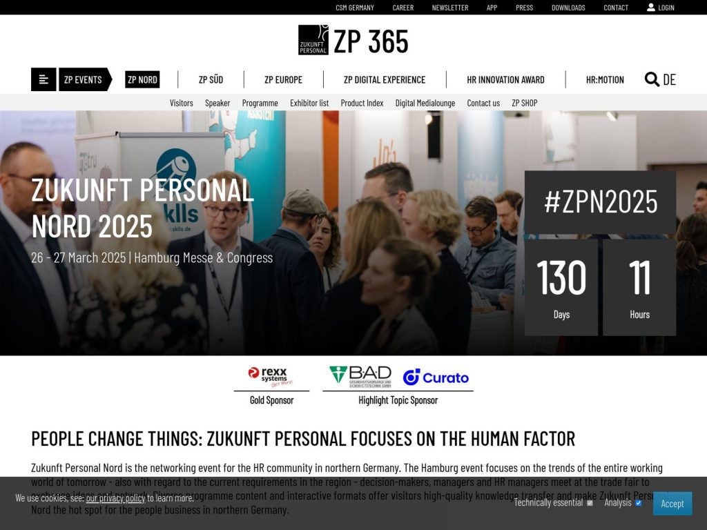ZP 365 – Zukunft Personal Nord 2025 screenshot