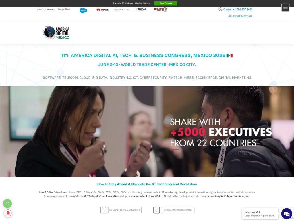 10th America Digital Tech & Business Congress screenshot