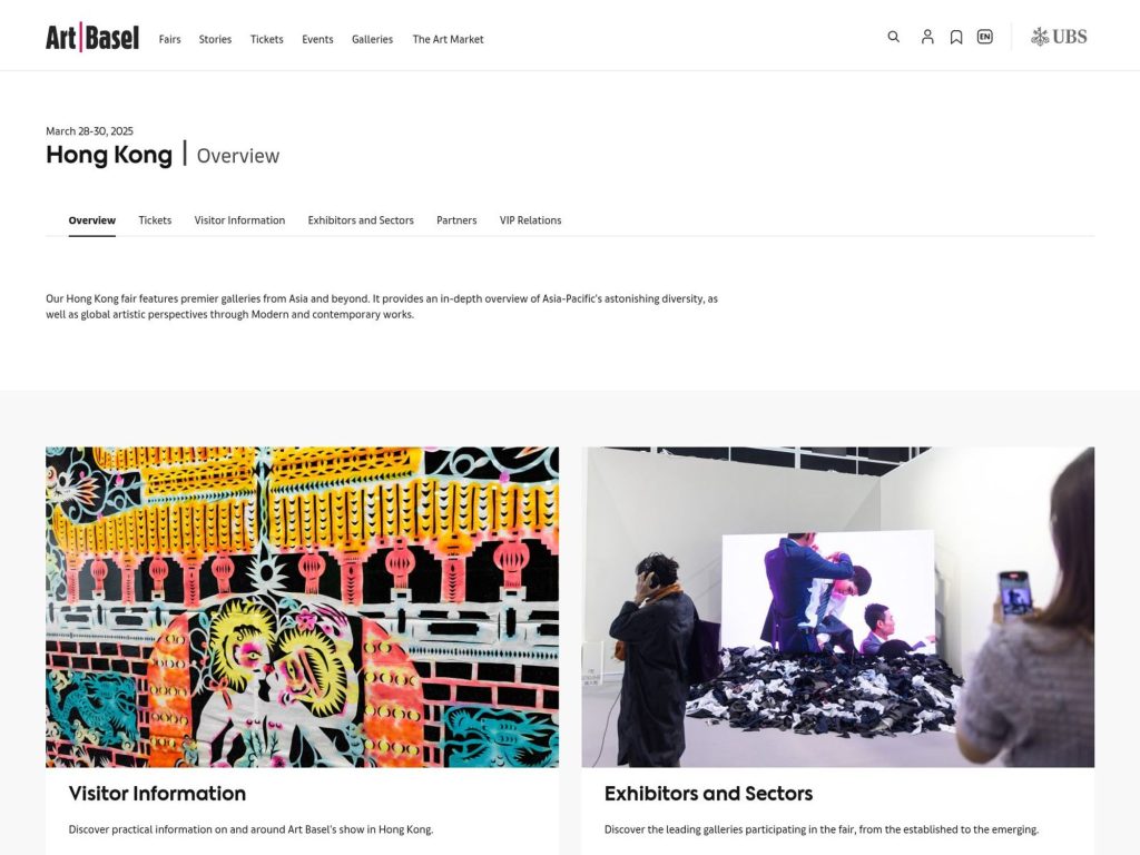 Art Basel Hong Kong image