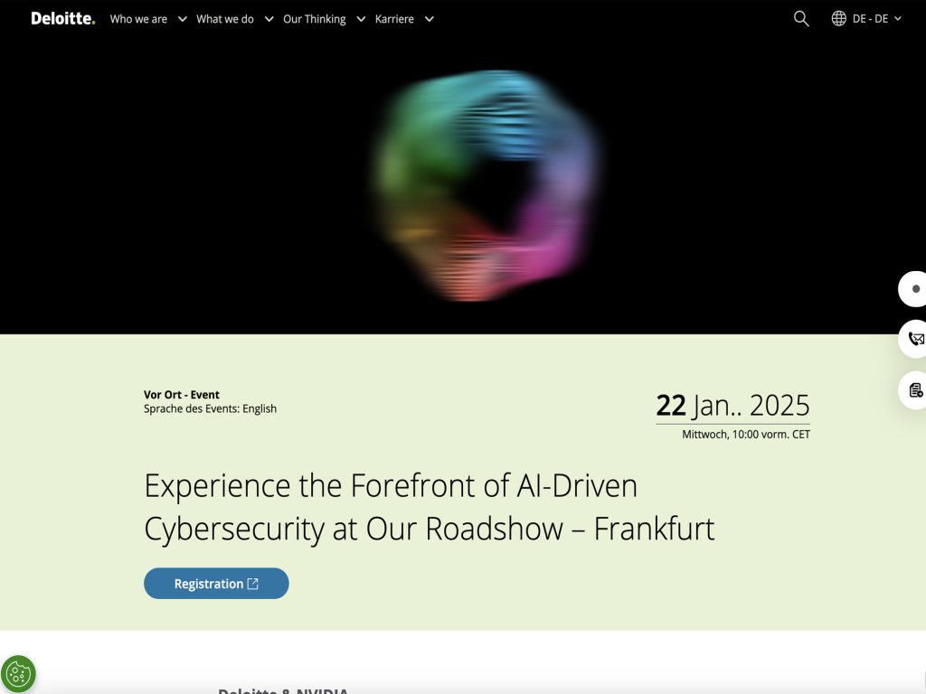 Deloitte & NVIDIA Roadshow: Deloitte & NVIDIA image