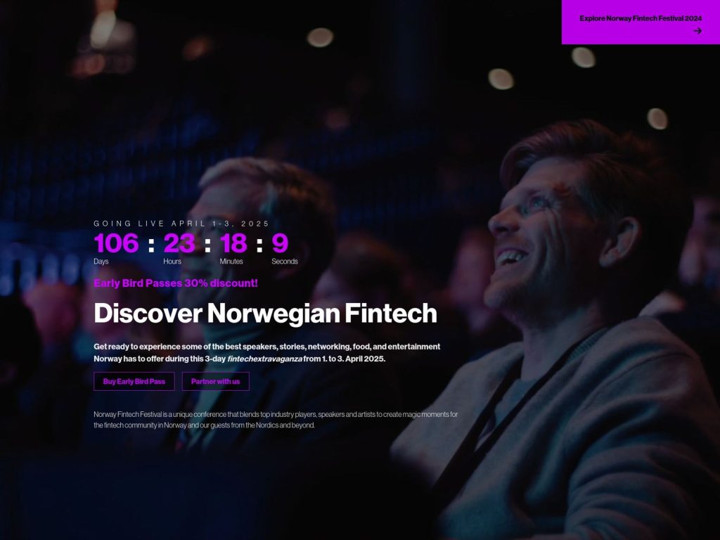 Norway Fintech Festival 2025 image