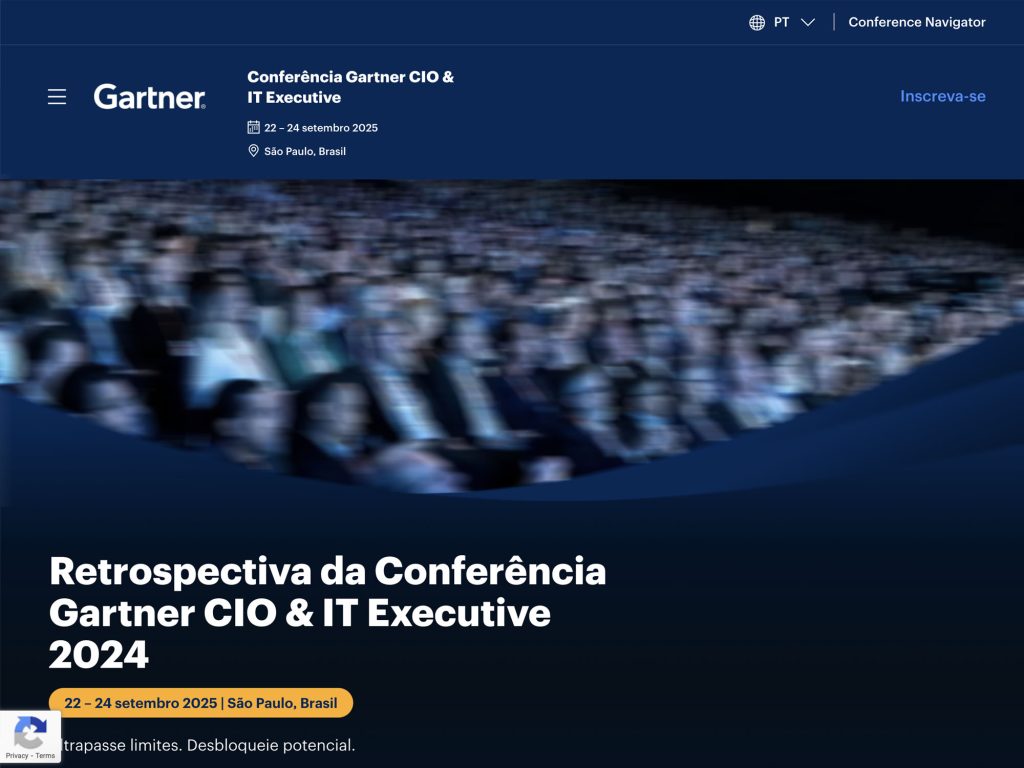 Retrospectiva da Conferência Gartner CIO & IT Executive 2024 image