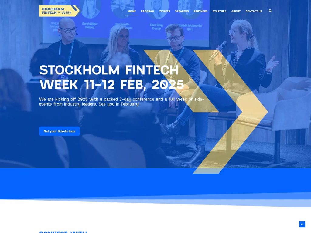 Stockholm Fintech Week 2025 image