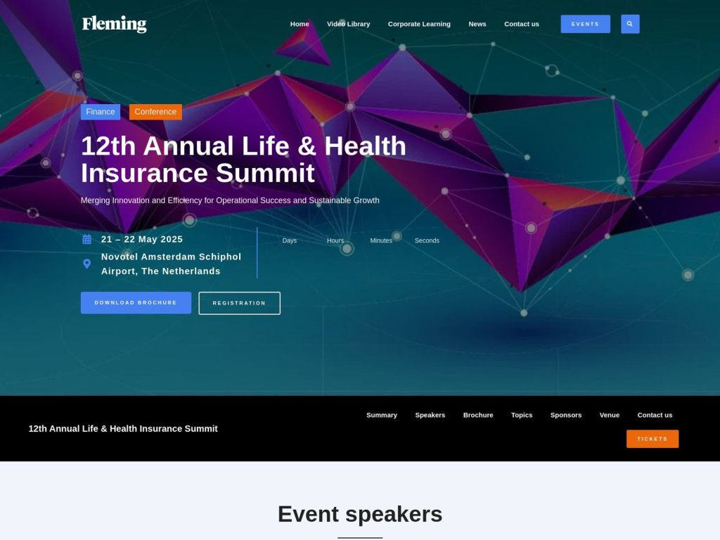 12th Annual Life & Health Insurance Summit image