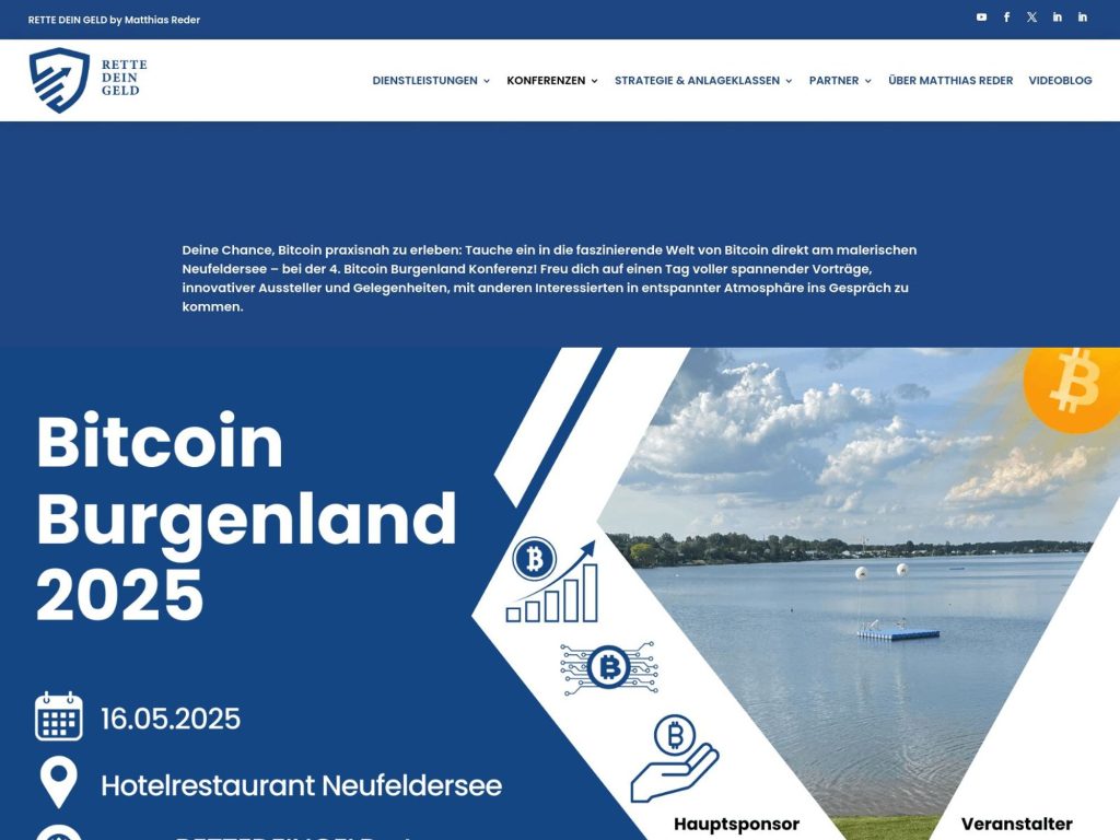Bitcoin Burgenland 2025 - Event screenshot