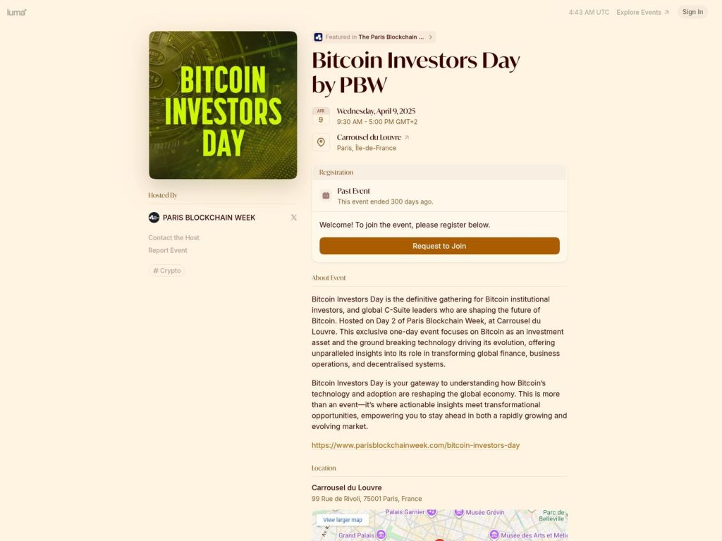 Bitcoin Investors Day by PBW screenshot