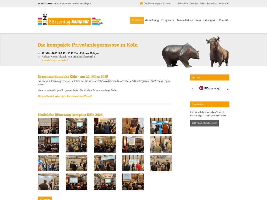 Börsentag kompakt Köln - Event screenshot