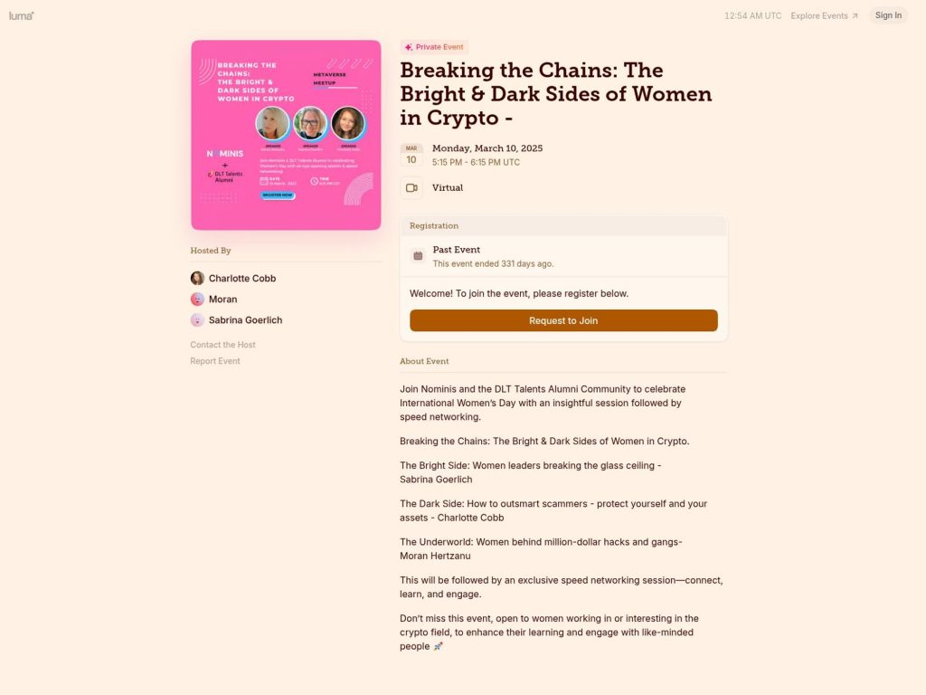 Breaking the Chains: The Bright & Dark Sides of Women in Crypto screenshot