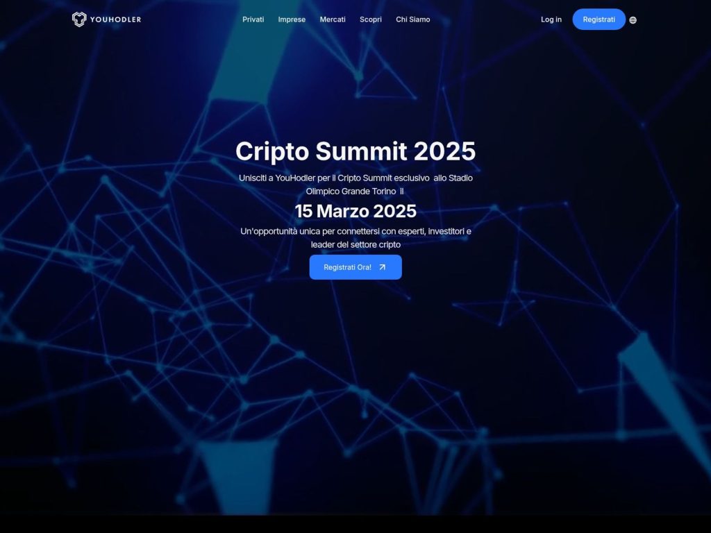 Cripto Summit 2025 screenshot
