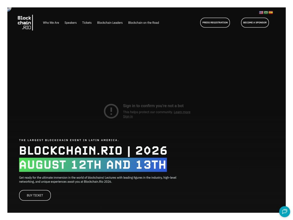 Blockchain RIO 2025 screenshot