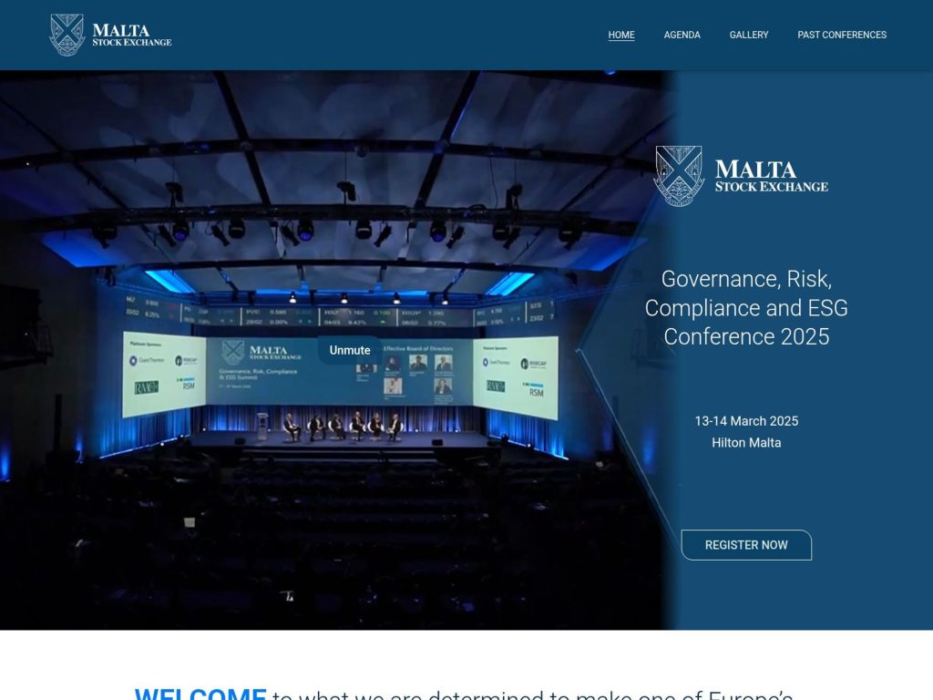 GRC Week 2025 - Governance, Risk, Compliance and ESG Conference 2025 - Event screenshot
