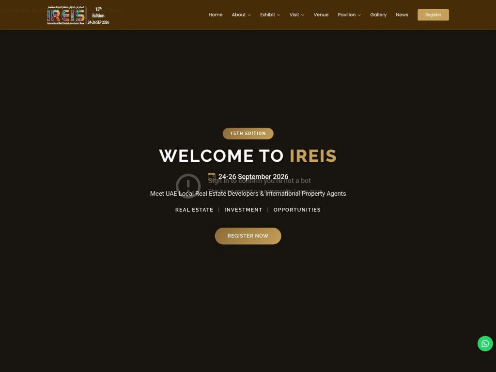 International Real Estate & Investment Show screenshot