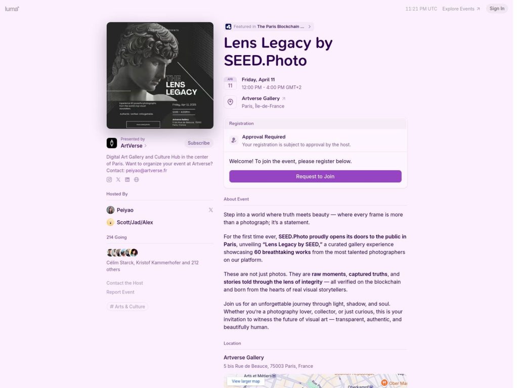 Lens Legacy by SEED.Photo image