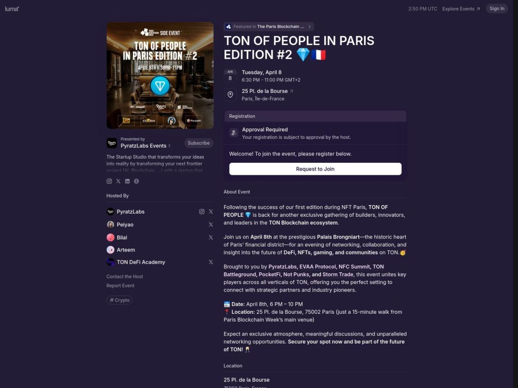 TON OF PEOPLE IN PARIS EDITION #2 💎🇫🇷 - Event screenshot