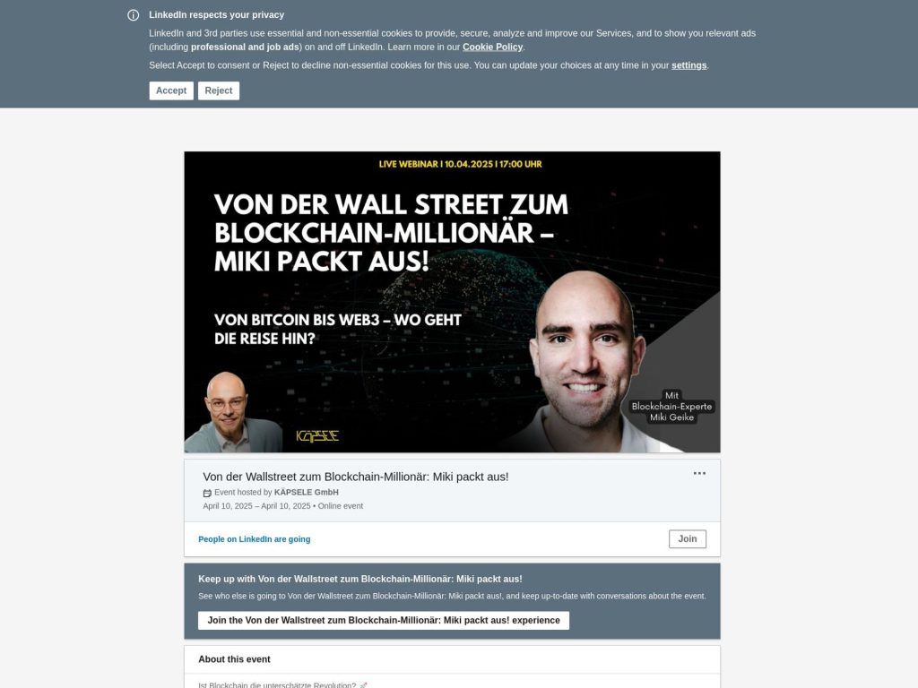 Von der Wallstreet zum Blockchain-Millionär: Miki packt aus image