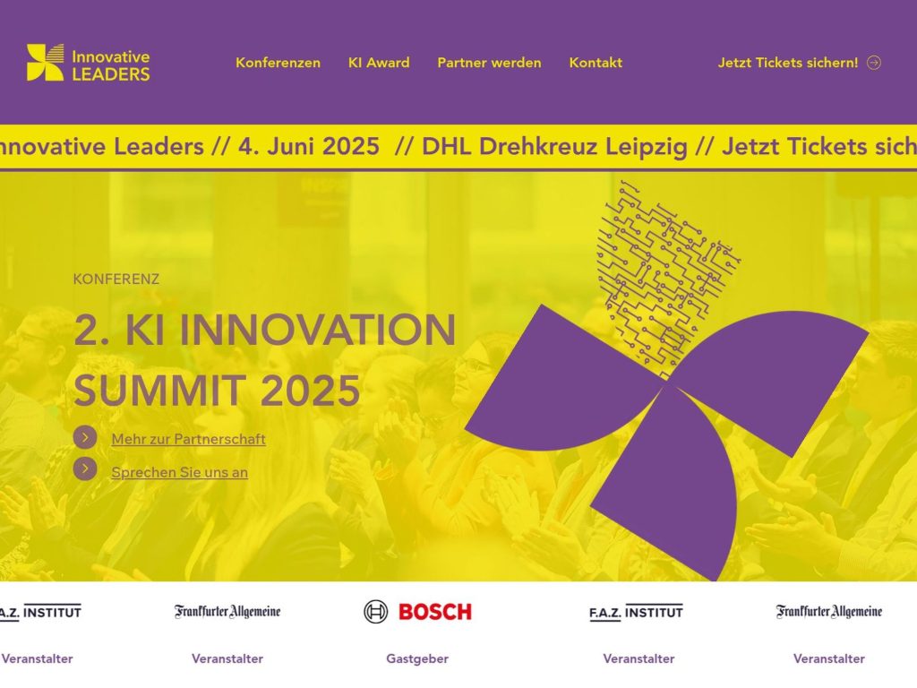 2. KI Innovation Summit - Event screenshot