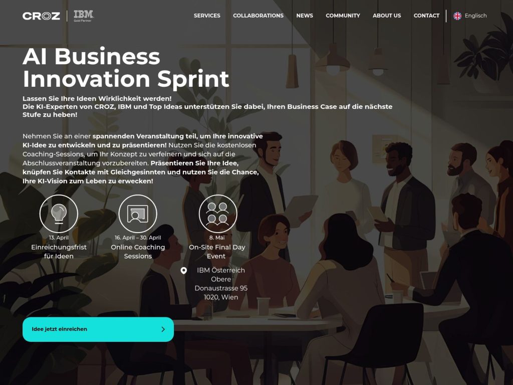 AI Business Innovation Sprint - Final Day Event - Event screenshot