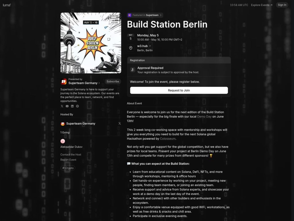 Build Station Berlin - Event screenshot