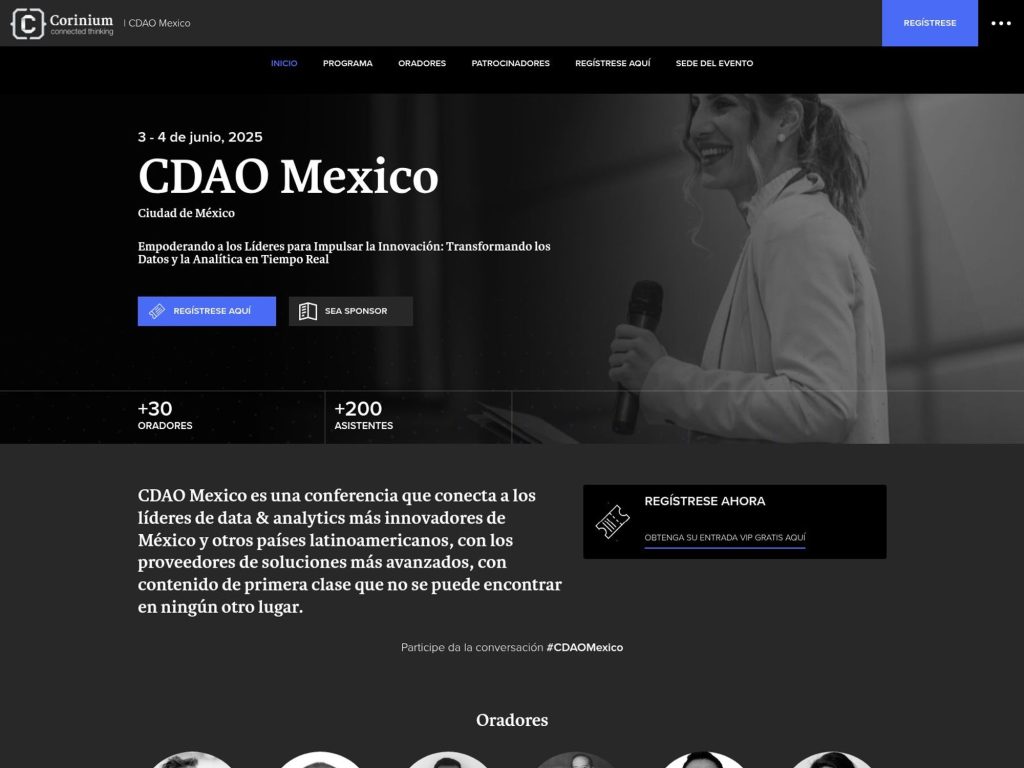 CDAO Mexico 2025 - Event screenshot