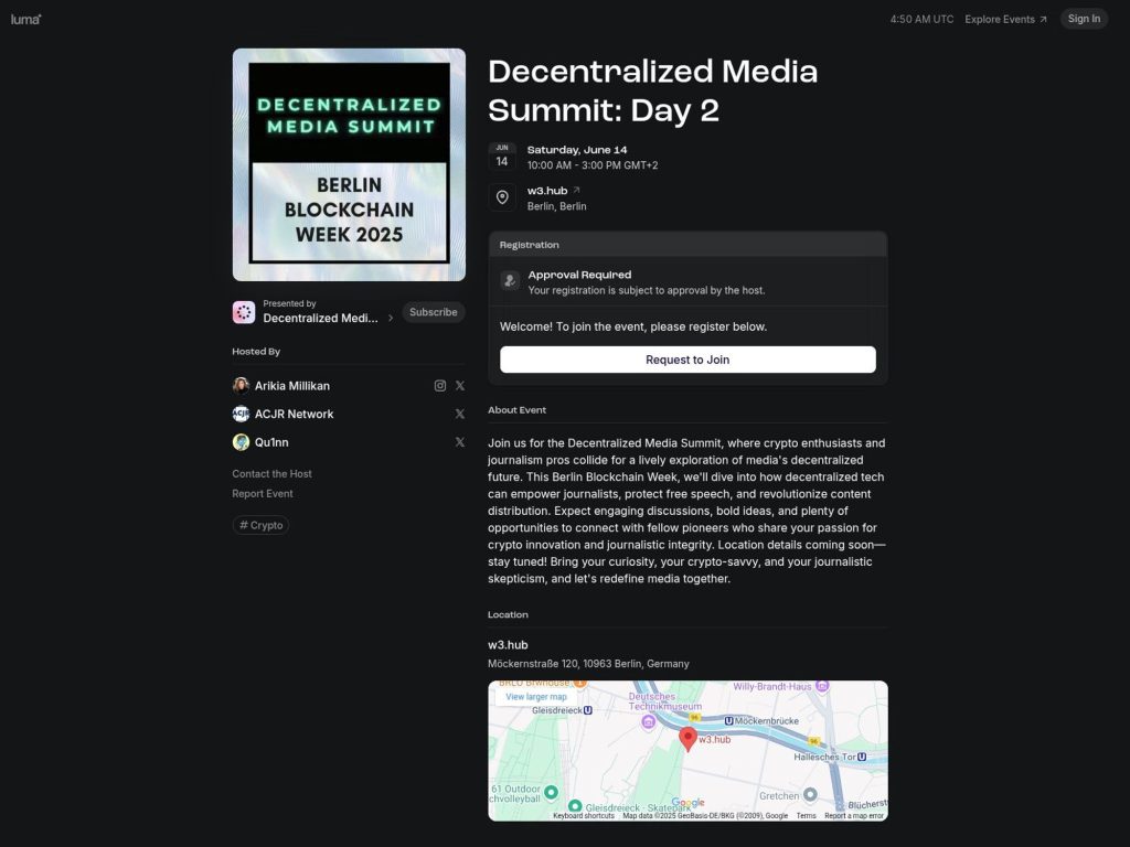 Decentralized Media Summit: Day 2 image