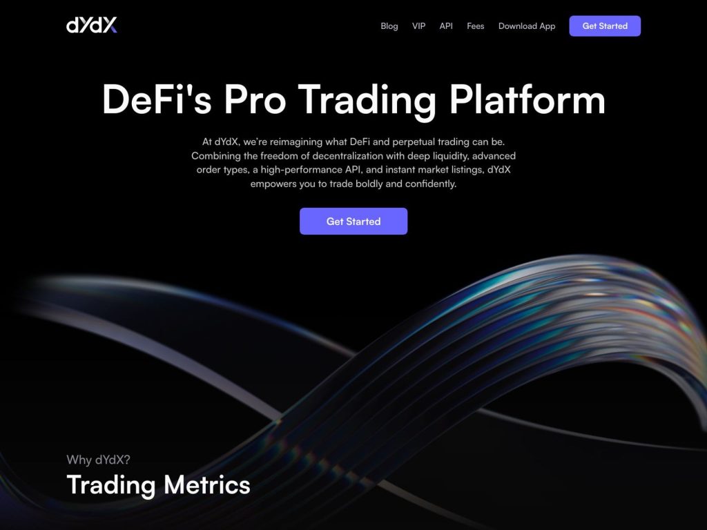 dYdX: An Evening Above the Markets image