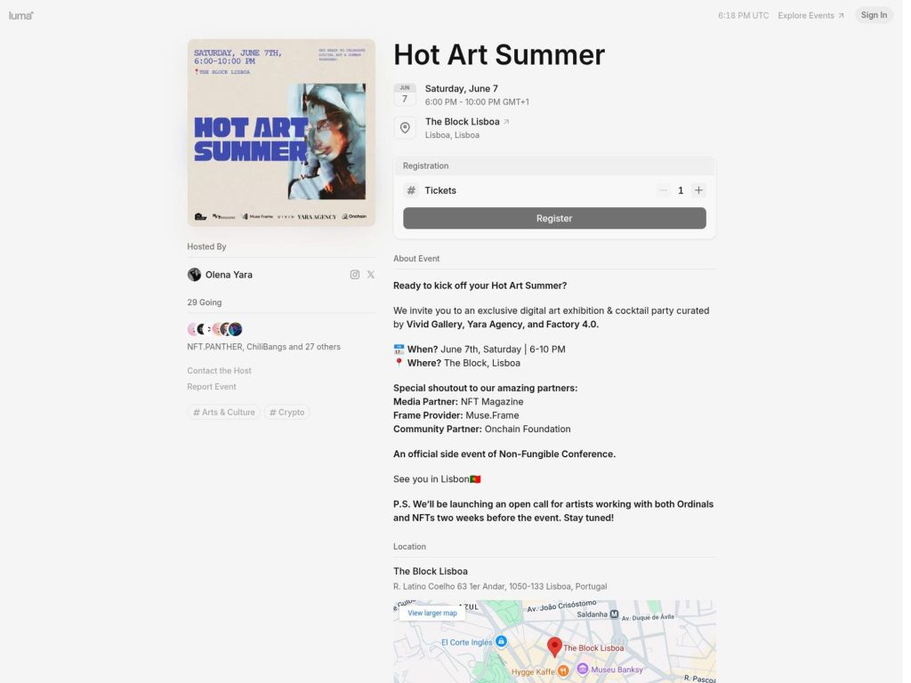 Hot Art Summer image